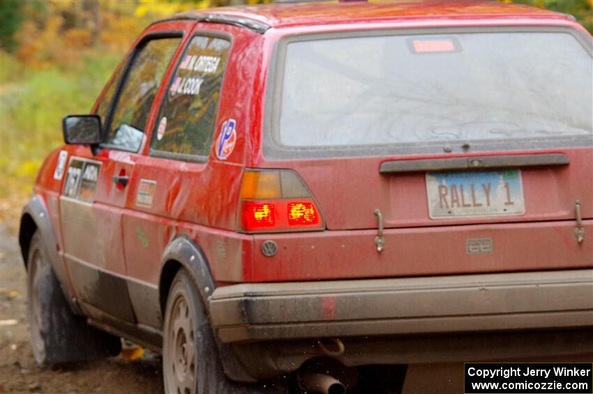 Nino Ortega / Jason Cook VW GTI on SS12, Trouble I.