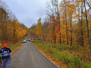 The view of the road leading to SS14, Trouble II.