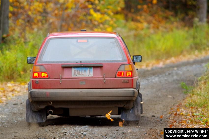 Nino Ortega / Jason Cook VW GTI on SS12, Trouble I.