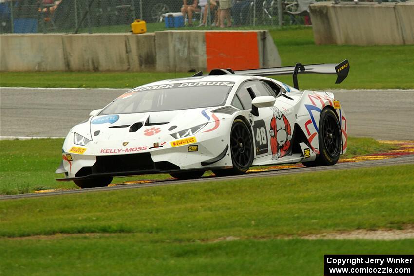 Alec Udell's Lamborghini Huracán LP 620-2 Super Trofeo EVO