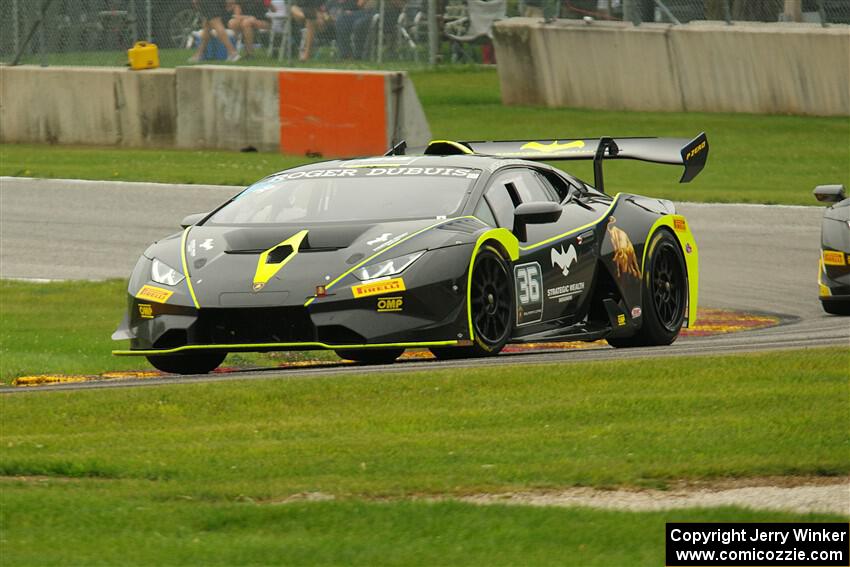 Matt Dicken's Lamborghini Huracán LP 620-2 Super Trofeo EVO