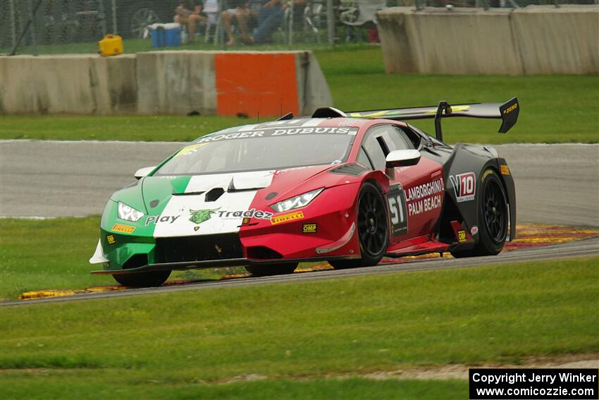 Loris Spinelli / Claude Senhoreti Lamborghini Huracán LP 620-2 Super Trofeo EVO