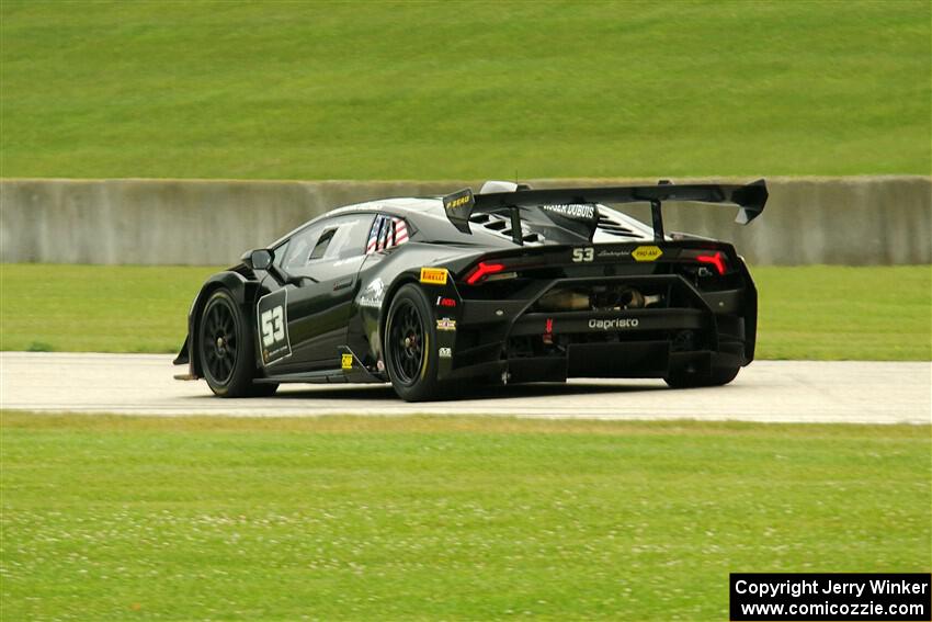 Jordan Missig's Lamborghini Huracán LP 620-2 Super Trofeo EVO