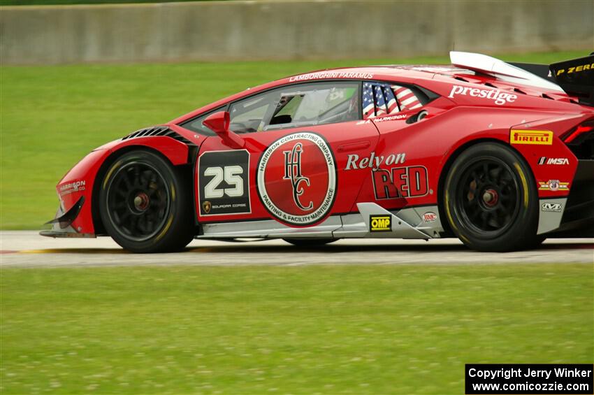 Ashton Harrison's Lamborghini Huracán LP 620-2 Super Trofeo EVO