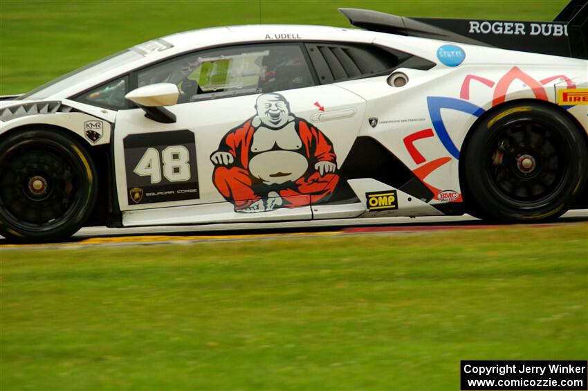 Alec Udell's Lamborghini Huracán LP 620-2 Super Trofeo EVO