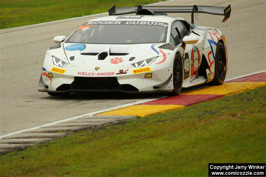 Alec Udell's Lamborghini Huracán LP 620-2 Super Trofeo EVO