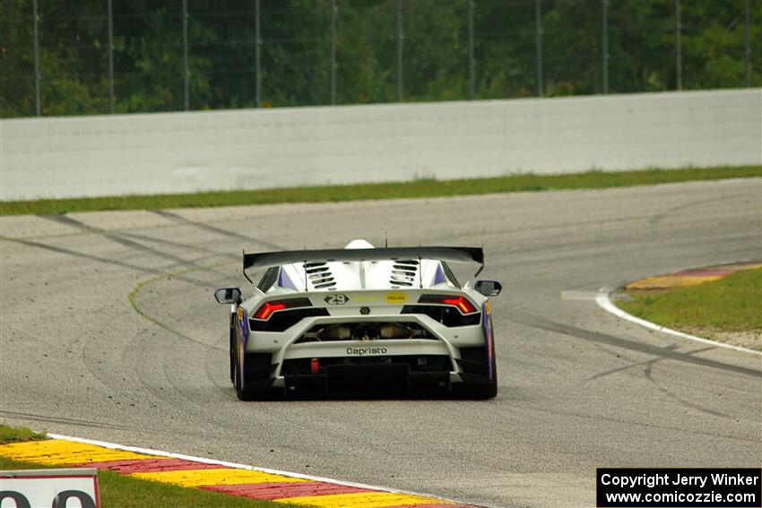 Victor Gomez's Lamborghini Huracán LP 620-2 Super Trofeo EVO