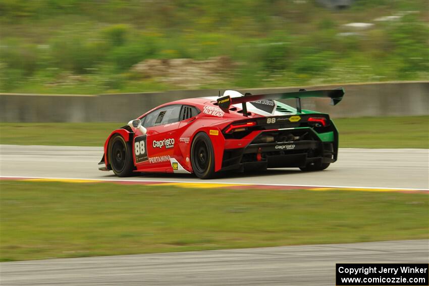 Giano Taurino's Lamborghini Huracán LP 620-2 Super Trofeo EVO