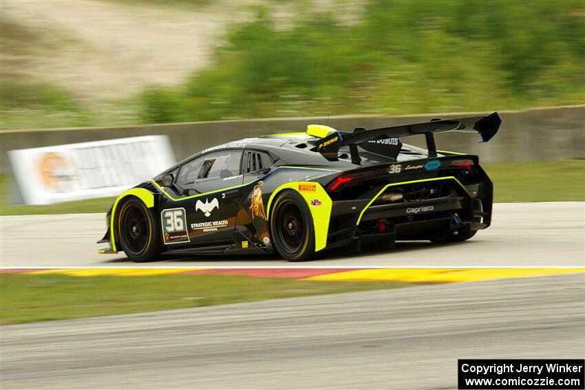 Matt Dicken's Lamborghini Huracán LP 620-2 Super Trofeo EVO