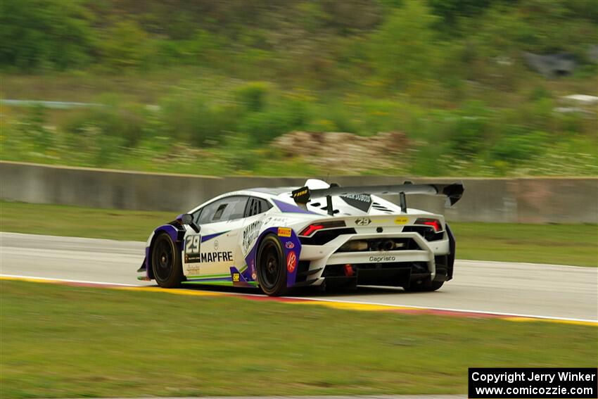 Victor Gomez's Lamborghini Huracán LP 620-2 Super Trofeo EVO