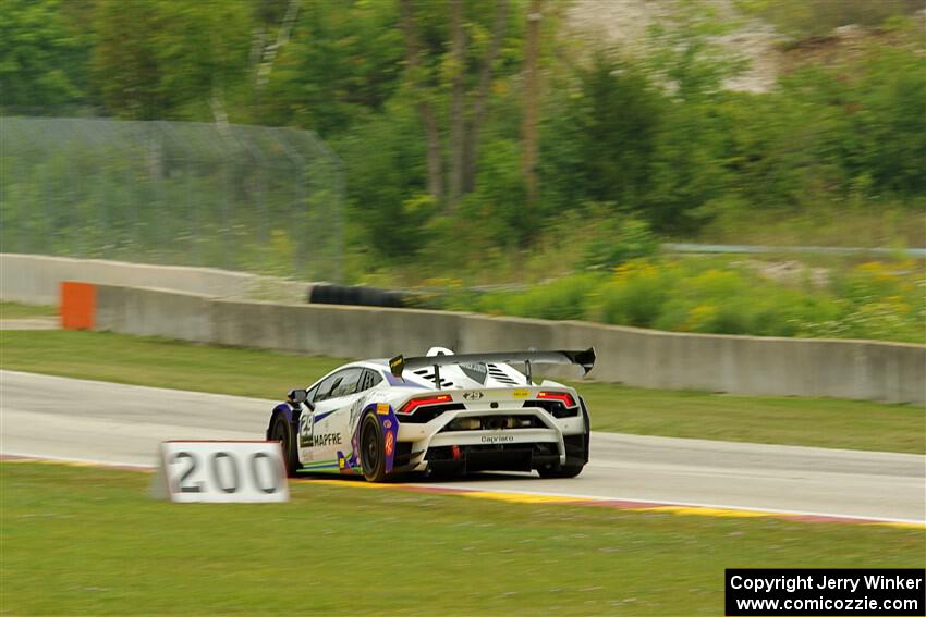 Victor Gomez's Lamborghini Huracán LP 620-2 Super Trofeo EVO