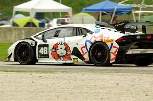 Alec Udell's Lamborghini Huracán LP 620-2 Super Trofeo EVO