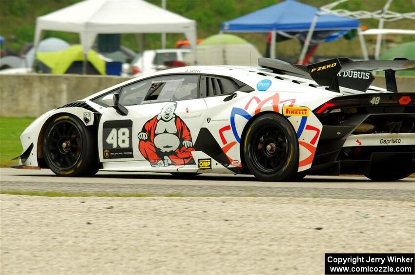 Alec Udell's Lamborghini Huracán LP 620-2 Super Trofeo EVO