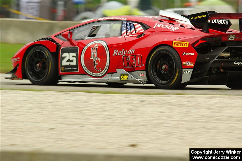 Ashton Harrison's Lamborghini Huracán LP 620-2 Super Trofeo EVO