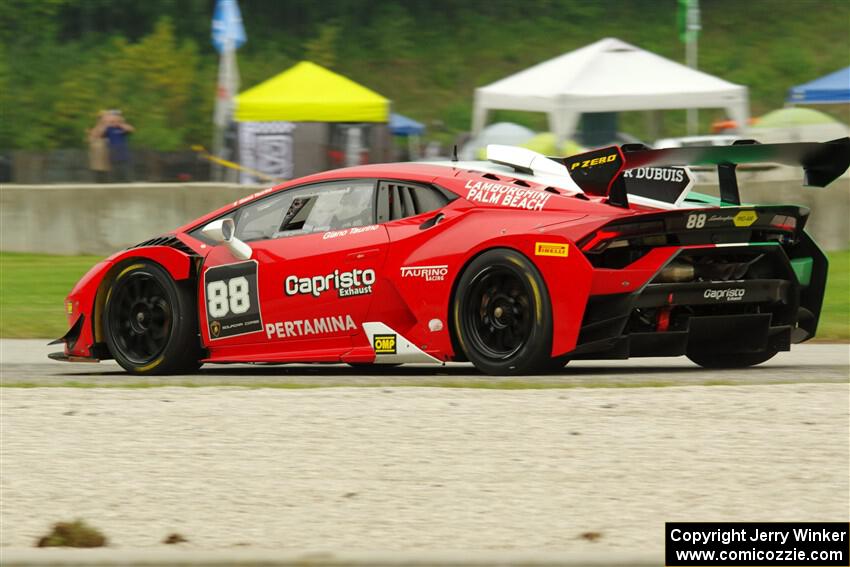 Giano Taurino's Lamborghini Huracán LP 620-2 Super Trofeo EVO