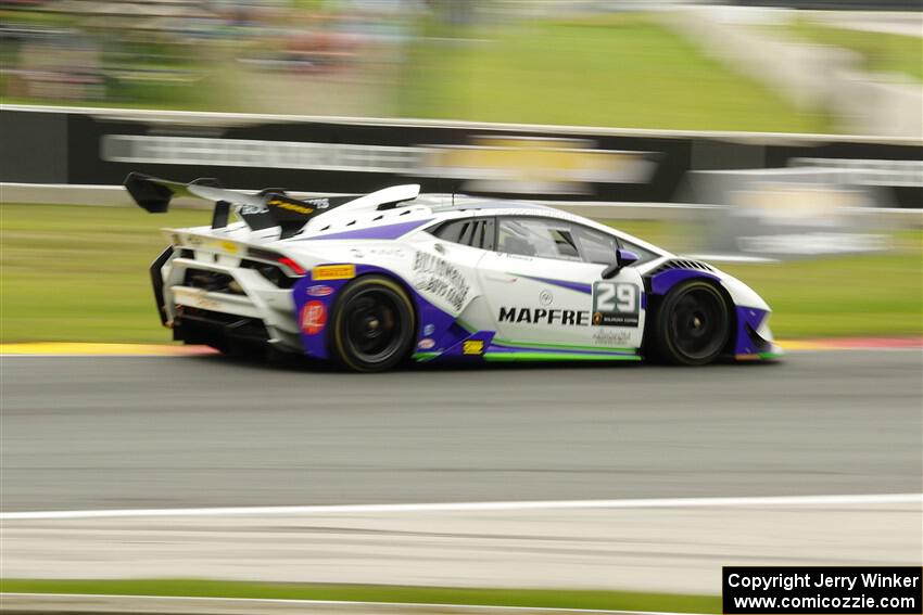 Victor Gomez's Lamborghini Huracán LP 620-2 Super Trofeo EVO