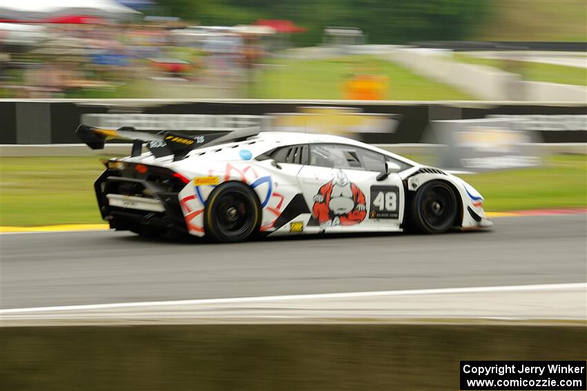 Alec Udell's Lamborghini Huracán LP 620-2 Super Trofeo EVO