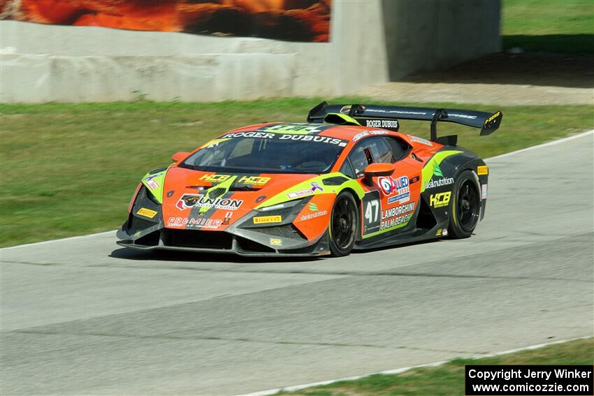 Sebastian Carazo's Lamborghini Huracán LP 620-2 Super Trofeo Evo2