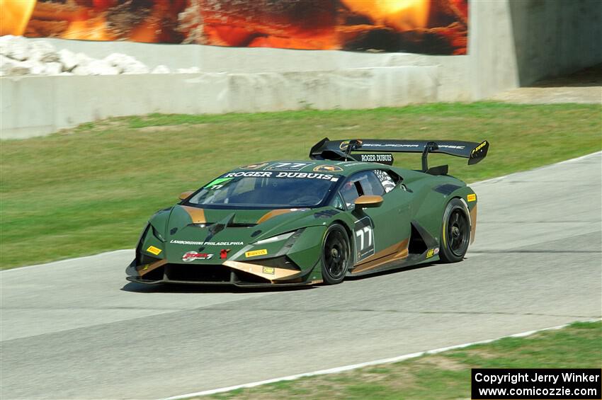 Jake Walker's Lamborghini Huracán LP 620-2 Super Trofeo Evo2