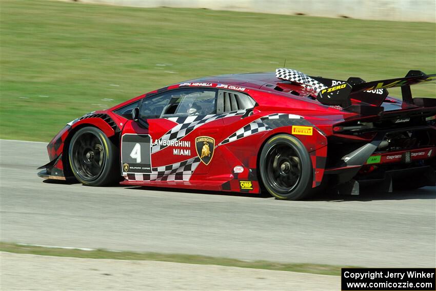 Michael Mennella / Bart Collins Lamborghini Huracán LP 620-2 Super Trofeo Evo2