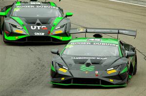 Martin Fuentes Telich / Caesar Bacarella and Keawn Tandon's Lamborghini Huracán LP 620-2 Super Trofeo Evo2s