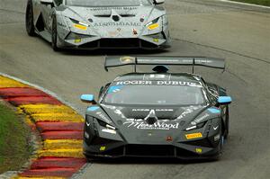 Ofir Levy / Jon Hirshberg and Rodrigo Vales / Rogelio Perusquia Lamborghini Huracán LP 620-2 Super Trofeo Evo2s