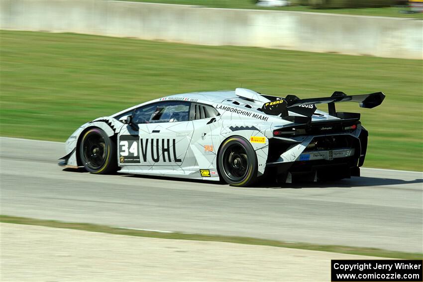 Rodrigo Vales / Rogelio Perusquia Lamborghini Huracán LP 620-2 Super Trofeo Evo2