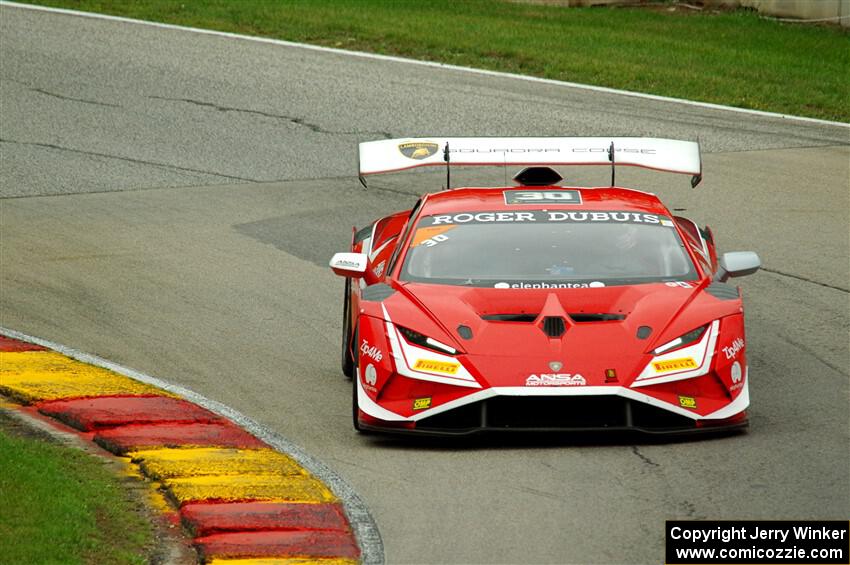 Nelson Piquet, Jr's Lamborghini Huracán LP 620-2 Super Trofeo Evo2