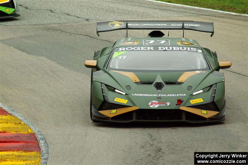 Jake Walker's Lamborghini Huracán LP 620-2 Super Trofeo Evo2