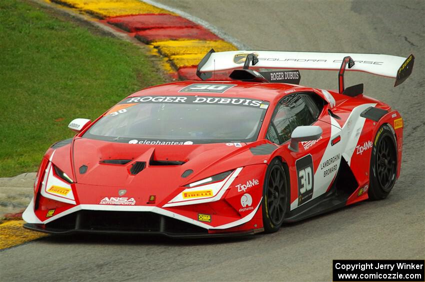 Nelson Piquet, Jr's Lamborghini Huracán LP 620-2 Super Trofeo Evo2