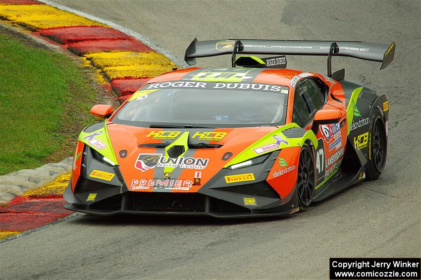 Sebastian Carazo's Lamborghini Huracán LP 620-2 Super Trofeo Evo2