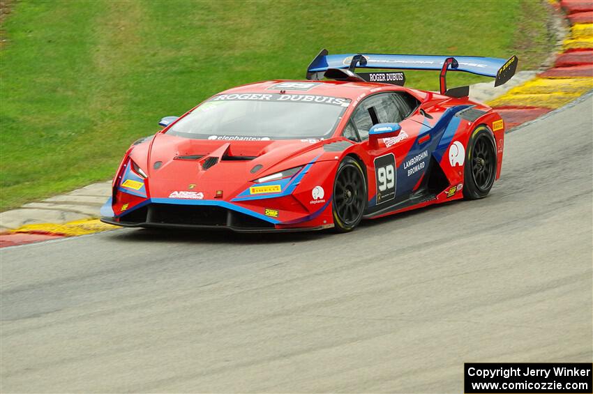 Jordan O'Brien's Lamborghini Huracán LP 620-2 Super Trofeo Evo2