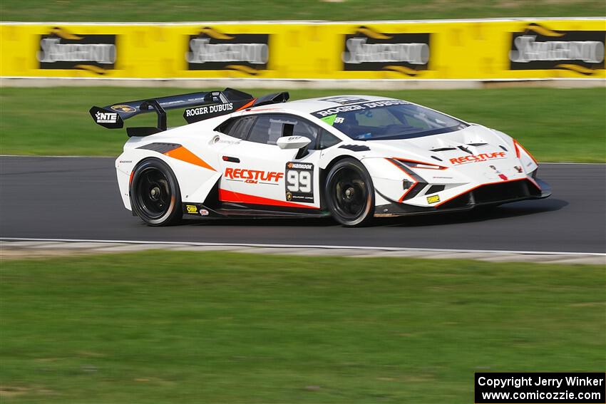 Jeff Courtney's Lamborghini Huracán LP 620-2 Super Trofeo Evo2