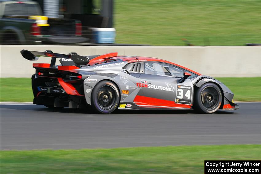 Rodrigo Vales / Rogelio Perusquia Lamborghini Huracán LP 620-2 Super Trofeo Evo2