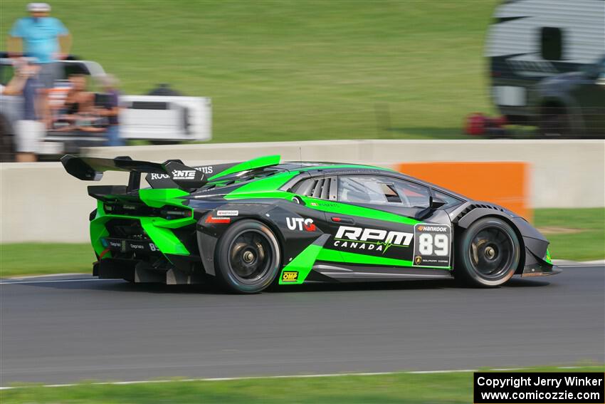 Fred Roberts' Lamborghini Huracán LP 620-2 Super Trofeo Evo2