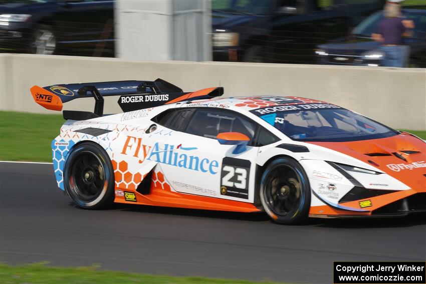 Christopher Tasca's Lamborghini Huracán LP 620-2 Super Trofeo Evo2