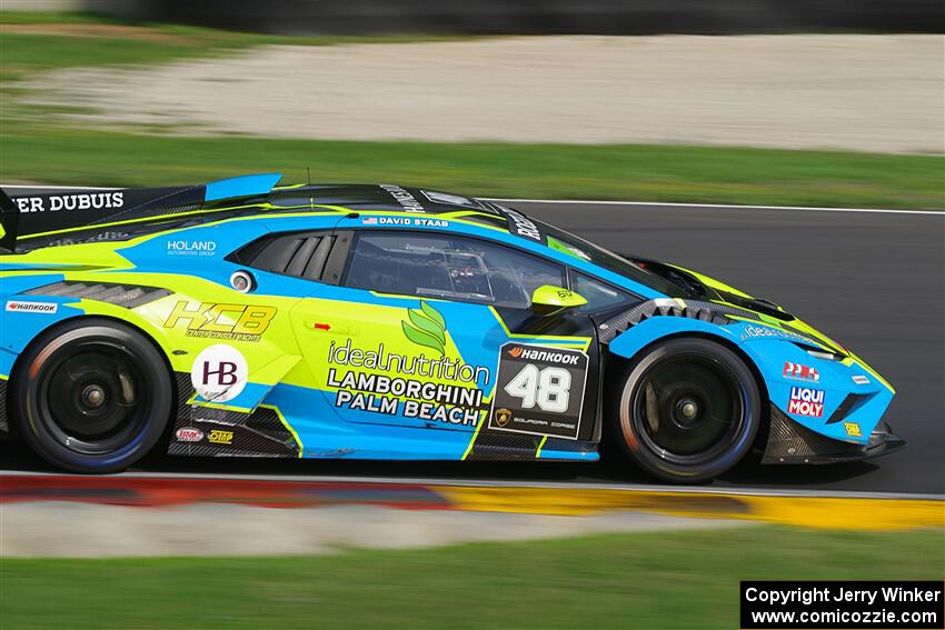 David Staab's Lamborghini Huracán LP 620-2 Super Trofeo Evo2