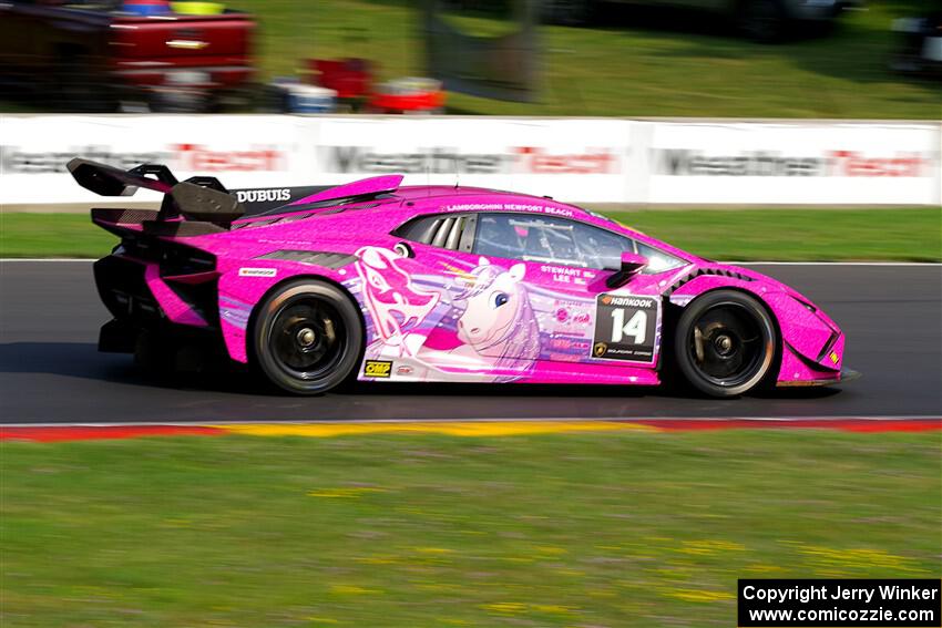 Slade Stewart / Andy Lee Lamborghini Huracán LP 620-2 Super Trofeo Evo2