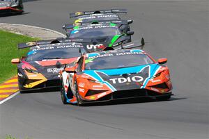 Wesley Slimp / Tyler Hoffman and Raymond Davoudi's Lamborghini Huracán LP 620-2 Super Trofeo Evo2s