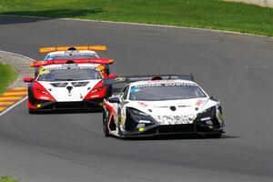 Graham Doyle's and Sean Prewett / Carter Williams Lamborghini Huracán LP 620-2 Super Trofeo Evo2s