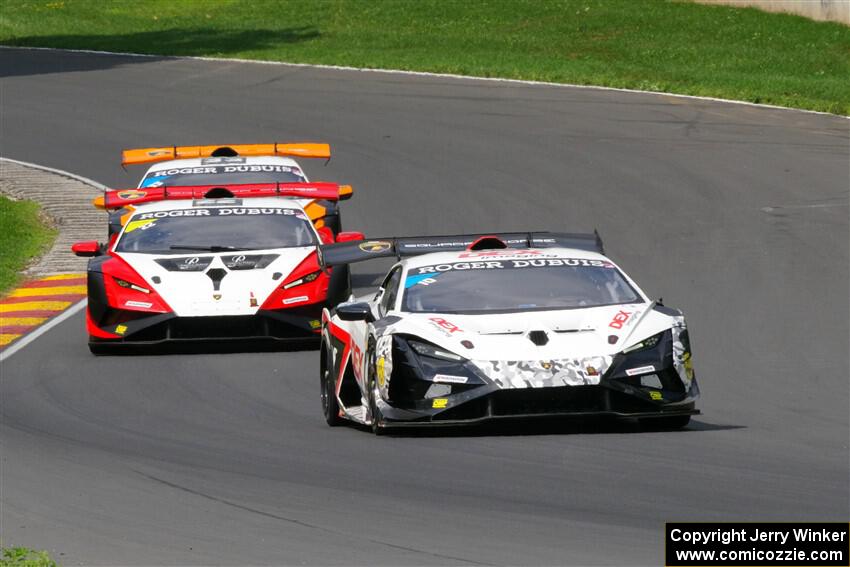 Graham Doyle's and Sean Prewett / Carter Williams Lamborghini Huracán LP 620-2 Super Trofeo Evo2s