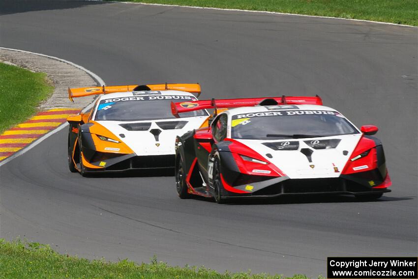 Sean Prewett / Carter Williams and Dan Decker's Lamborghini Huracán LP 620-2 Super Trofeo Evo2s