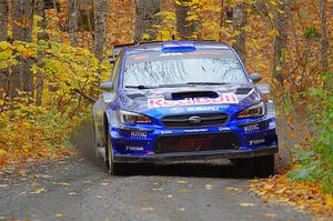 Brandon Semenuk / Keaton Williams Subaru WRX STi on SS14, Trouble II.