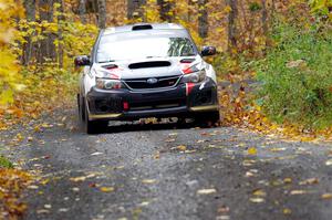 Grzegorz Bugaj / Ela Dziubanski Subaru WRX STi on SS14, Trouble II.