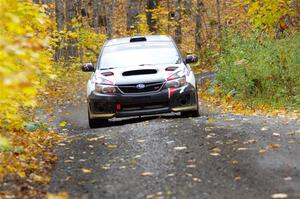 Grzegorz Bugaj / Ela Dziubanski Subaru WRX STi on SS14, Trouble II.