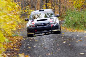 Grzegorz Bugaj / Ela Dziubanski Subaru WRX STi on SS14, Trouble II.