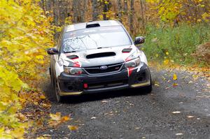 Grzegorz Bugaj / Ela Dziubanski Subaru WRX STi on SS14, Trouble II.