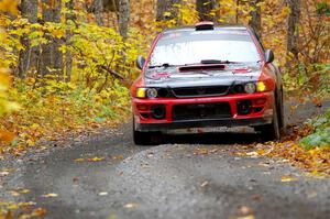 Mark Piatkowski / Aaron Crescenti Subaru Impreza 2.5RS on SS14, Trouble II.