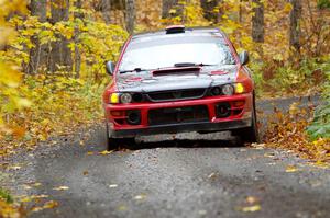 Mark Piatkowski / Aaron Crescenti Subaru Impreza 2.5RS on SS14, Trouble II.