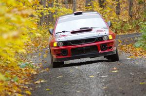 Mark Piatkowski / Aaron Crescenti Subaru Impreza 2.5RS on SS14, Trouble II.